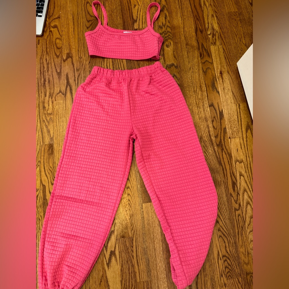 Princess Polly bra and sweatpants set